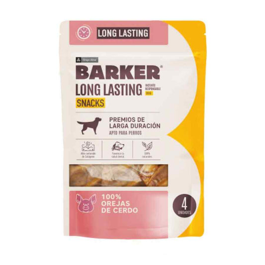Barker Long Lasting Snacks Orejas De Cerdo (4 Und)
